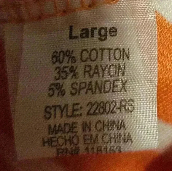 Unbranded Juniors Orange with White Stripes Sleeveless Mesh Top Dress Size Large - Picture 4 of 8